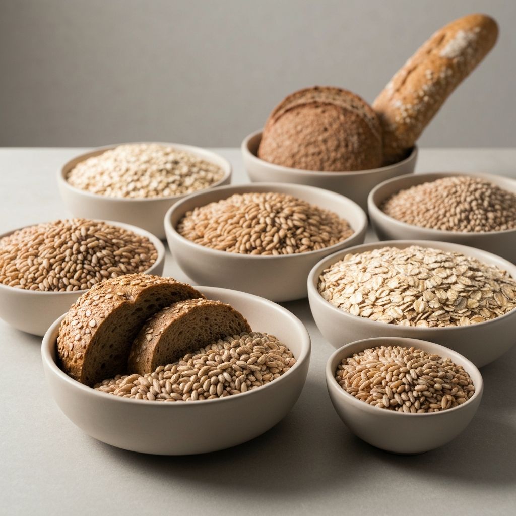 Whole grains and oats